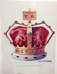 Judge Magazine "The Hat He Shied Into The Ring". April 6, 1912