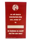 No Business as Usual!" Original 1971 Vietnam Moratorium Day Protest Poster by the Vietnam Peace Parade Committee