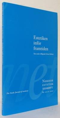 Nordisk estetisk tidskrift nr 20-21 2000.…