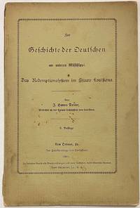 cover of Zur Geschichte der deutschen am unteren Mississippi: das Redemptionssystem im Staate Louisiana
