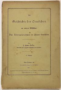 Zur Geschichte der deutschen am unteren Mississippi: das Redemptionssystem im Staate Louisiana