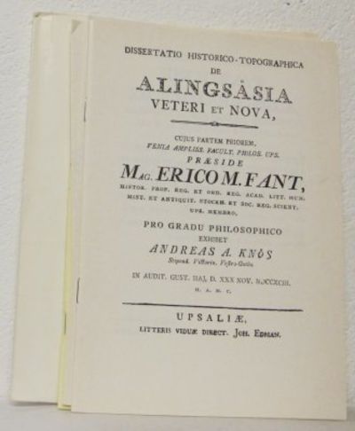 Om det gamla och det nya Alingsås. Anders Knös'…