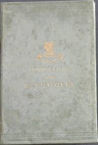 image of The Autobiography of the Rev Harry Grey, BA with a short account of his last illness and death - and An Introduction