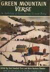 Green Mountain Verse, An Anthology of Contemporary Vermont Poetry