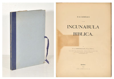 Facsimiles of the Incunabula Biblica.