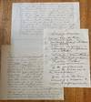 Manuscript Political Notes of a Civil War Copperhead from New Hampshire, possibly suppressed - 1852-1864