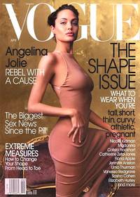 cover of VOGUE 2002: ANGELINA JOLIE