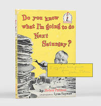 Do you know what I&#039;m going to do Next Saturday? by PALMER, Helen - 1963