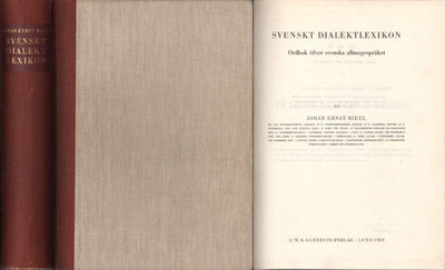 SVENSKT DIALEKTLEXIKON. Ordbok öfver svenska…