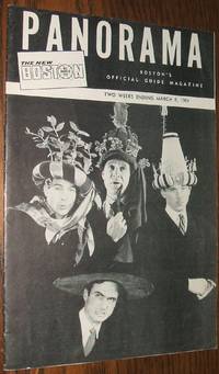 cover of Panorama Boston's Official Guide Magazine.