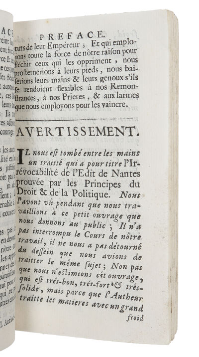 La France Interessee a retablir L'Edit De Nantes. (photo 3)