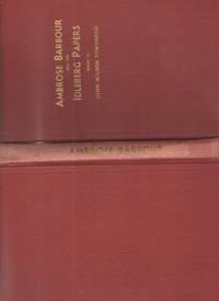 cover of Boz at Idleberg. Ambrose Barbour and His Idleberg Papers.