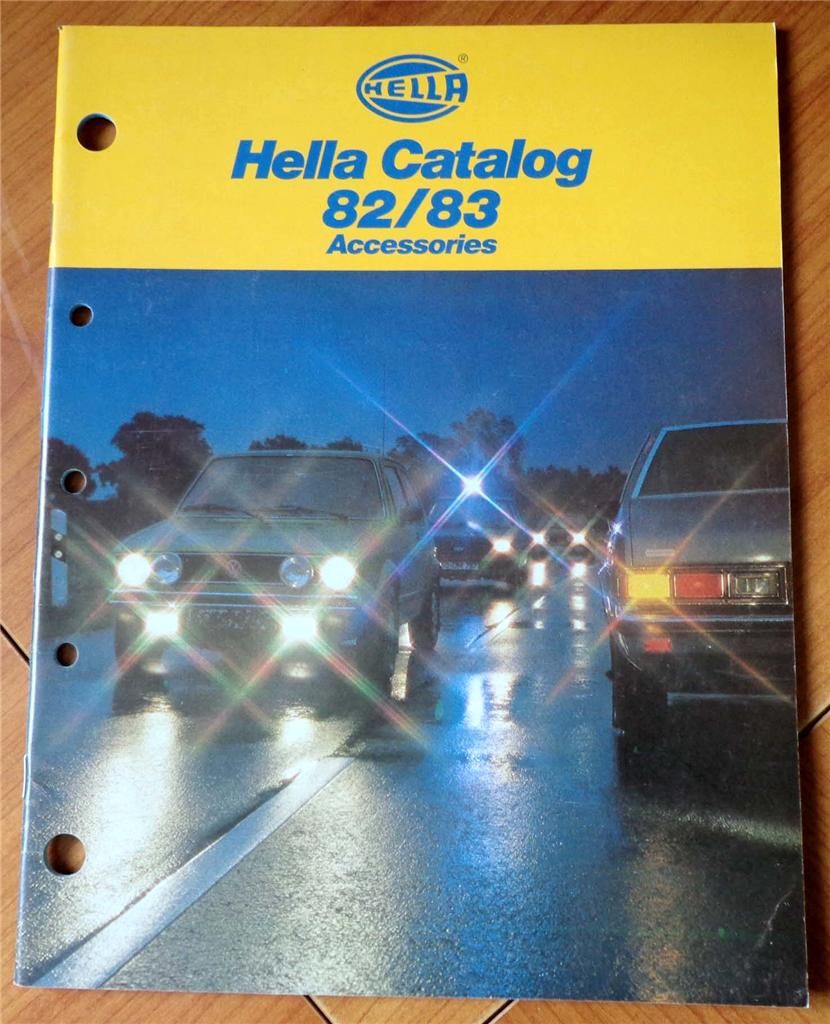 Hella Catalog 82/83 Accessories by Westfalische Metall Industrie KG