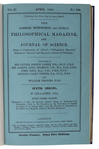 The High-Frequency Spectra of the Elements, I-II. - [ESTABLISHING ORDER IN THE PERIODICAL TABLE OF ELEMENTS  - PMM 407] (photo 4)