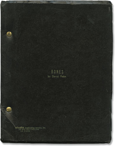 Sticks and Bones [Bones] (Vintage script for the 1971 Broadway play)