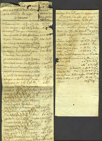 image of Prix Courant - Trading slips and Commodity price lists for goods traded between France and the Middle East, with merchandise from Europe, Latin & South America, India, Batavia, Turkey, Egypt, North Africa, Russia and the Carolinas