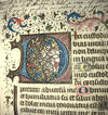 Psalterium Latinum. A early fifteenth century Manuscript Psalter surrounded on every page by an untitled 18th century English History manuscript