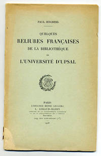 Quelques reliures françaises de la bibliothèque…