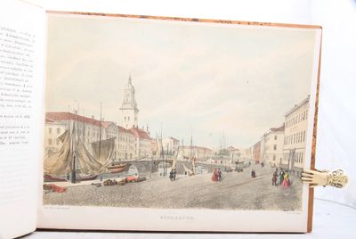 Voyage Pittoresque de Stockholm à Gothebourg. Sur le Canal de Gothie et ses environs, en 24 vues. Litografièes d`apres C. J. Billmark  par O. Cardon. (photo 2)