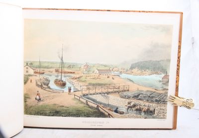 Voyage Pittoresque de Stockholm à Gothebourg. Sur le Canal de Gothie et ses environs, en 24 vues. Litografièes d`apres C. J. Billmark  par O. Cardon. (photo 4)