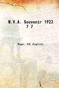 N.V.A. Souvenir 1923 Volume 7 1923 by National Vaudeville Artists - 2017