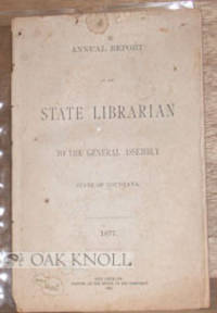 New Orleans: Office of the Democrat, 1978. self paper wrappers. 8vo. self paper wrappers. 24 pages. ...