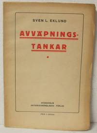 Avväpningstankar. Föredrag och uppsatser under…