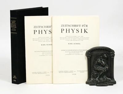Berlin: Julius Springer, 1924. First edition. original wrappers. Very Good. FIRST EDITION IN ORIGINA...