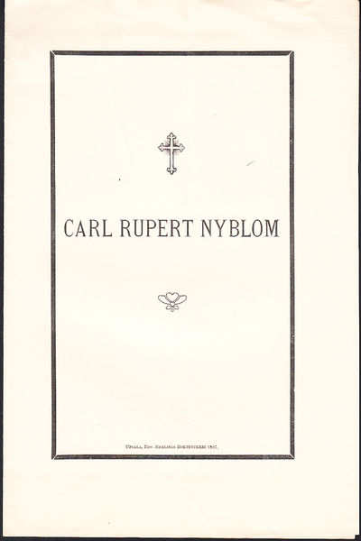 Carl Rupert Nyblom.