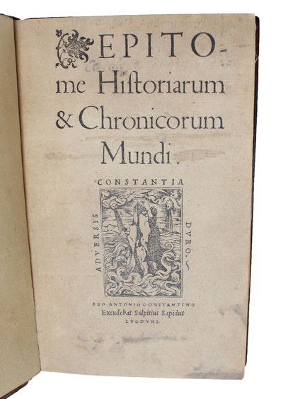 Epitome Historiarum & Chronicarum Mundi.