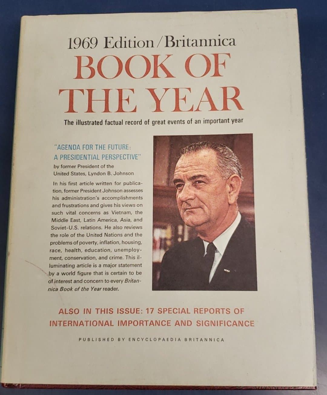 Britannica Book of the Year 1969: Events of 1968 by Encyclopedia