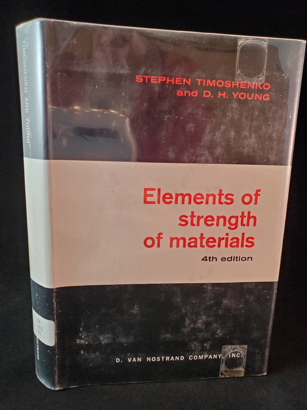 Elements of Strength of Materials, 4th edition by timoshenko
