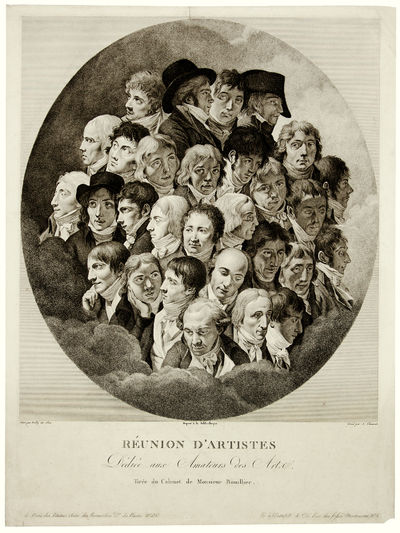 Lower left, below the image: à Paris chez l'Auteur, Cloitre des Bernardins d.ion des Plantes No.136...