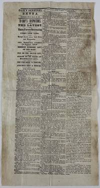 Daily Sentinel Extra...To-Day's Dispatches. The Latest. Union Forces Retreating. Union Loss 3,000