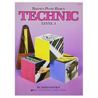 WP216   Bastien Piano Basics   Technic Level 1 Level 1/Bastien Piano Basics Wp216 Paperback