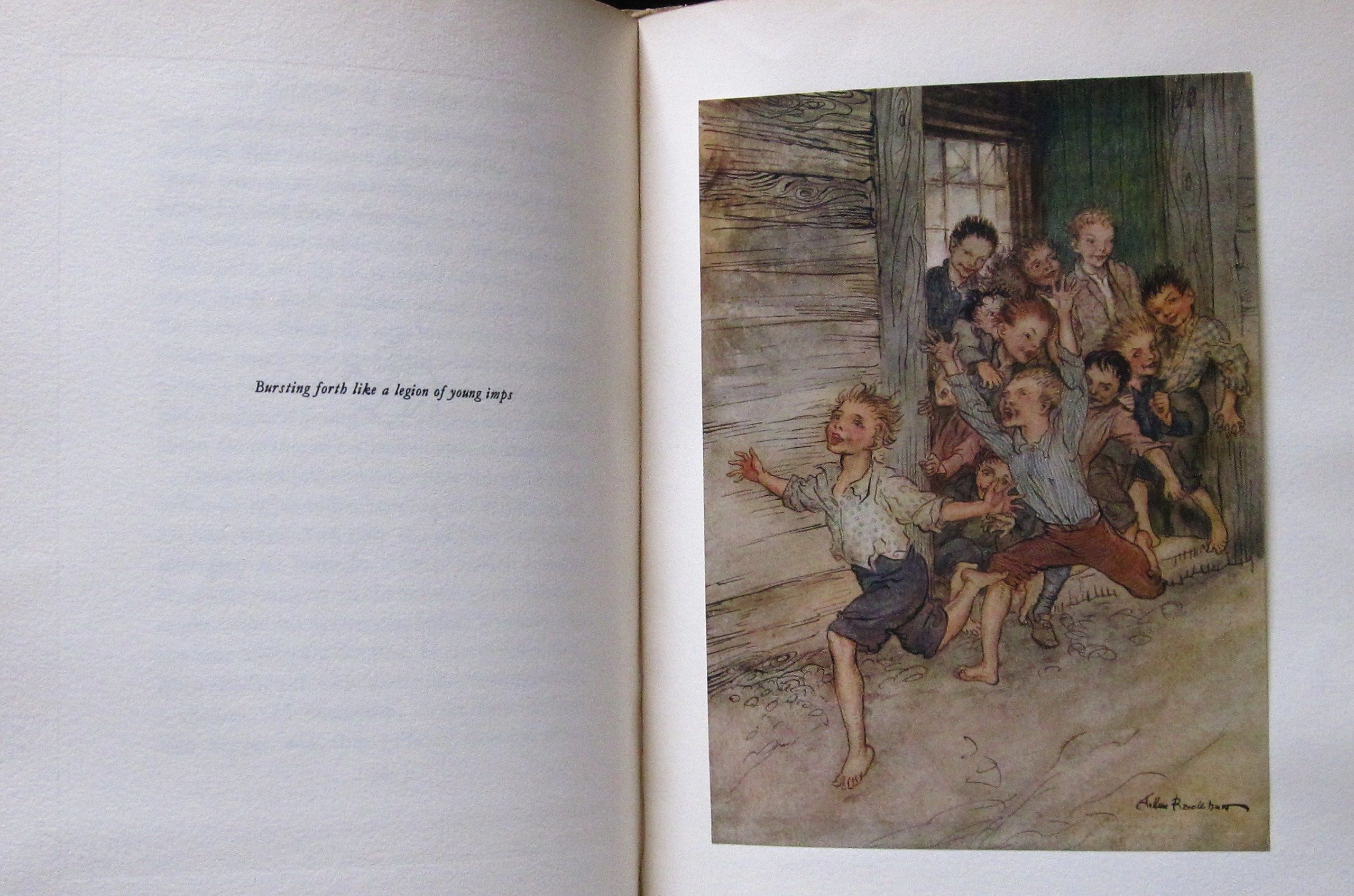 The Legend of Sleepy Hollow Illustrated by Arthur Rackham [Signed ...