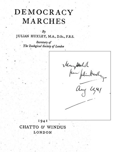 SIGNED. Democracy Marches
