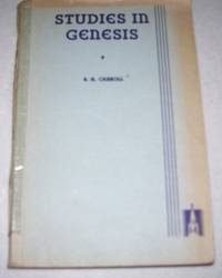 Studies in Genesis by B.H. Carroll - 1937