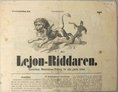 Lejon-Riddaren. Illustrerad Muntrations-tidning…