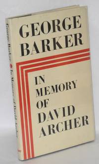 cover of In Memory of David Archer