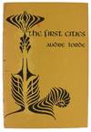 The First Cities [publisher's prospectus laid in]