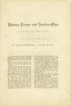 A Centennial Law Suit. Western Reserve and Northern Ohio Historical Society. Tract Thirty-Five. December 1876
