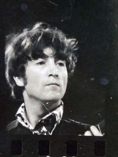 Contact Sheet of Rare Beatles Photographs, Candlestick Park, 1966