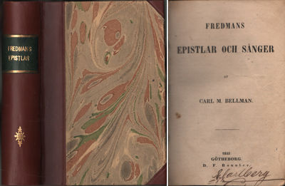 FREDMANS EPISTLAR OCH SÅNGER.