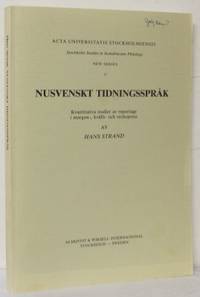 Nusvenskt tidningsspråk. Kvantitativa studier av…