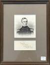 Signed Autograph and Portrait of Robert Anderson