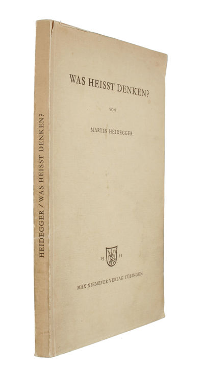 Was heisst Denken? - [WHAT IS CALLED THINKING?]