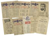 cover of Collection of ten original route cards for five itinerant theatre productions