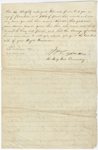 An Eloquent Farewell to His Troops from a Massachusetts General Who Marched to the Sea with Sherman and Fought in the Civil Wars Last Battle