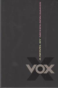 cover of Vox A Novel